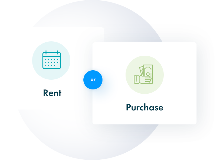Rent or Buy graphic