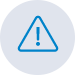 Warning Icon with Circle Around it Warning Icon
