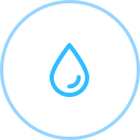 Water Drop with Circle Around it Water Drop