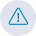 Warning Icon with Circle Around it Warning Icon