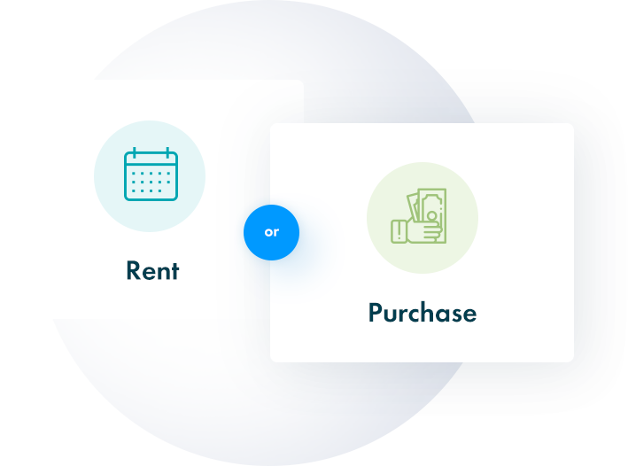 Rent or Buy graphic
